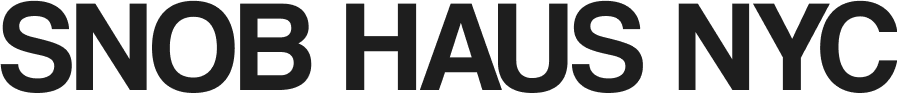 SNOB HAUS NYC logo
